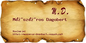 Mészáros Dagobert névjegykártya